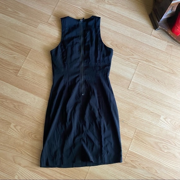 H&M Black Sheath Midi Dress Women’s 6 - Picture 9 of 9